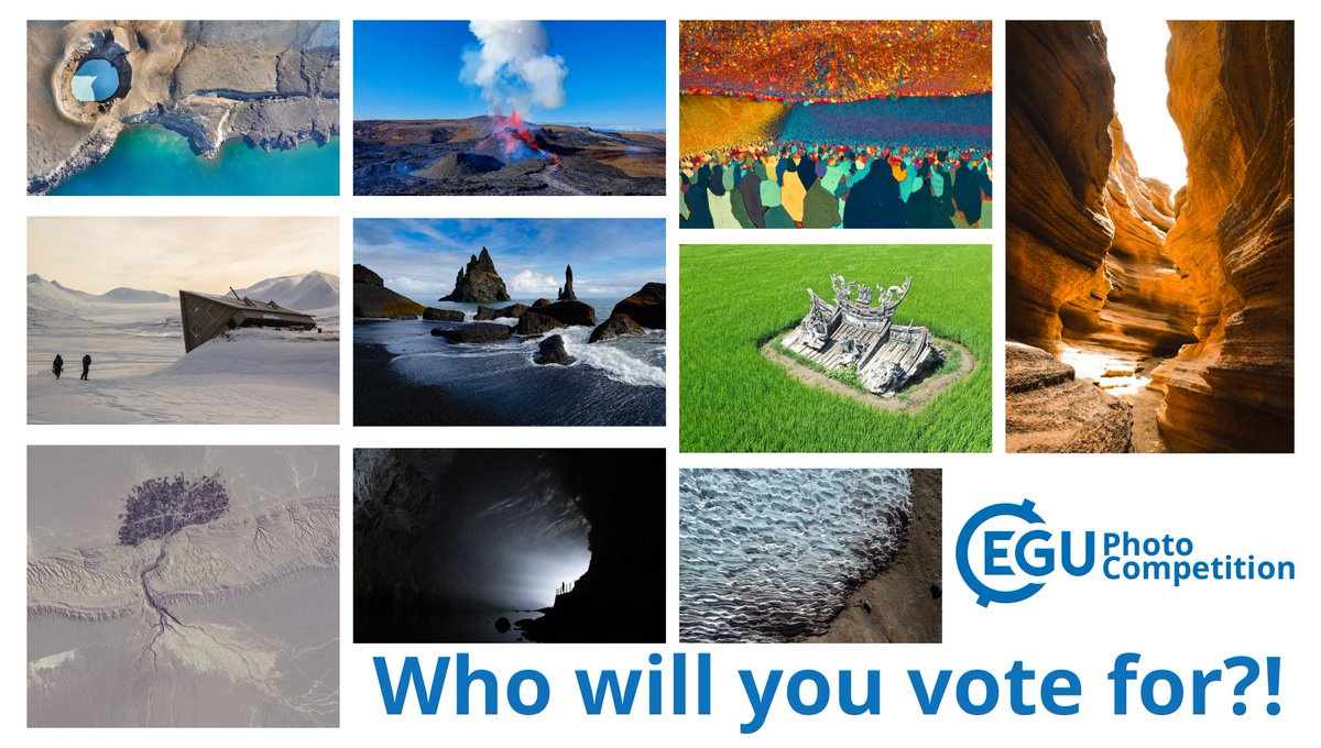 After sorting through all the beautiful, inspiring, and amazing photographs submitted for the #EGU24 #PhotoCompetition, we have now selected our top 10 finalists!!! Voting opens 14 April, but until then, check out our final selection! Feast your eyes: egu.eu/45BNLM/
