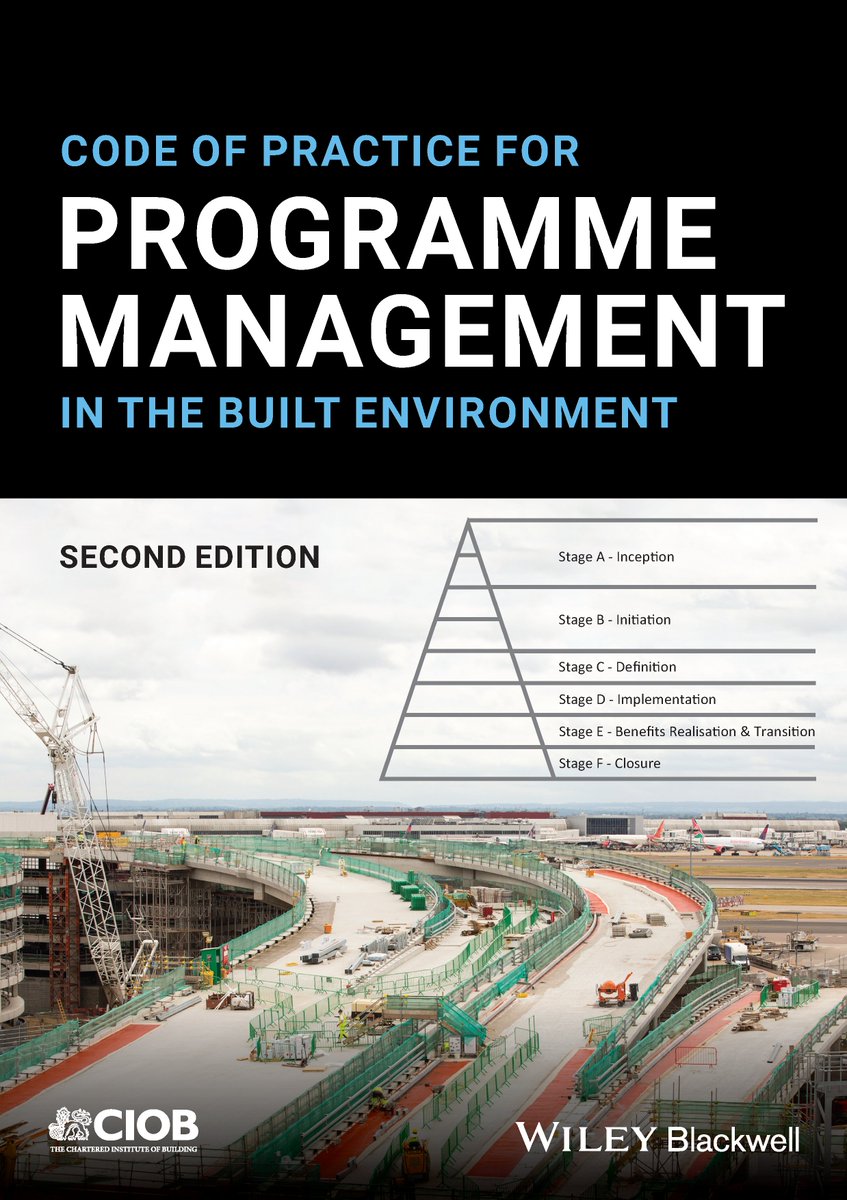 Crafted by a team of industry and government experts, the eagerly anticipated second edition of our Code of Practice for Programme Management in the Built Environment takes programme management to new heights.  All the details at orlo.uk/dWow8

#ciob #construction