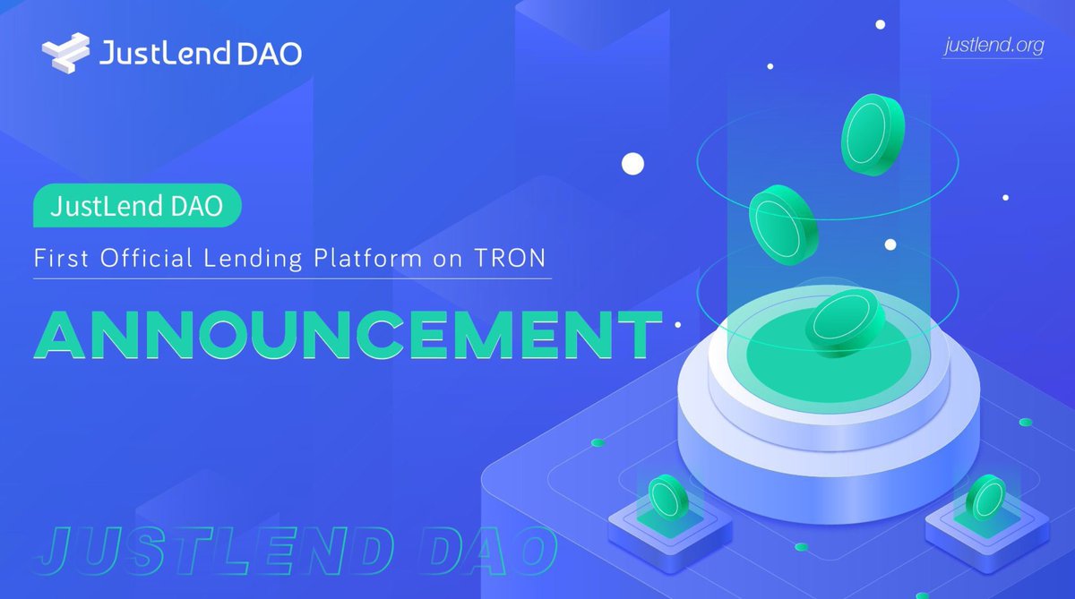 📣Excited to announce that #JustLendDAO Supply Mining Phase 38th will be launched today 📅Apr 12, 2024 21:00:00 - May 10, 2024 20:59:59 (SGT) 🆙Miners on JustLend DAO will gain additional #USDD mining rewards besides the supply interest. 📜View more support.justlend.org/hc/en-us/artic…