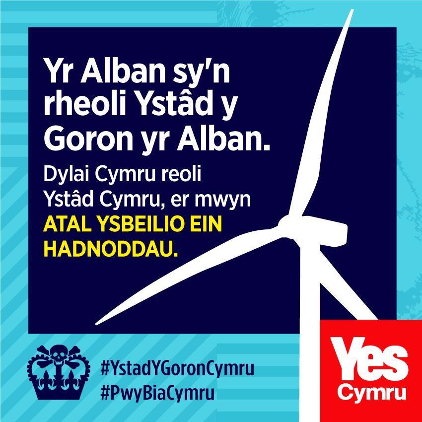 Mae holl arian Ystad y Goron yr Alban yn mynd i'r Alban. Cedwir arian Cymru gan San Steffan! #Annibyniaeth amdani! All money collected by the Crown Estates in 🏴󠁧󠁢󠁳󠁣󠁴󠁿 Scotland goes to 🏴󠁧󠁢󠁳󠁣󠁴󠁿 Scotland. Rightly so! Now, where's our 🏴󠁧󠁢󠁷󠁬󠁳󠁿 money? Withheld by Westminster! It really is time