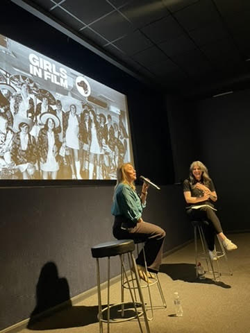 #Copa71 co-director @Rachel_Ramsay at a post-screening Q&A at @GenesisCinema for a special screening in partnership with Girls in Film 🎤⚽️ Conversation hosted by @katethorman. See Copa 71 in cinemas now! copa71.film