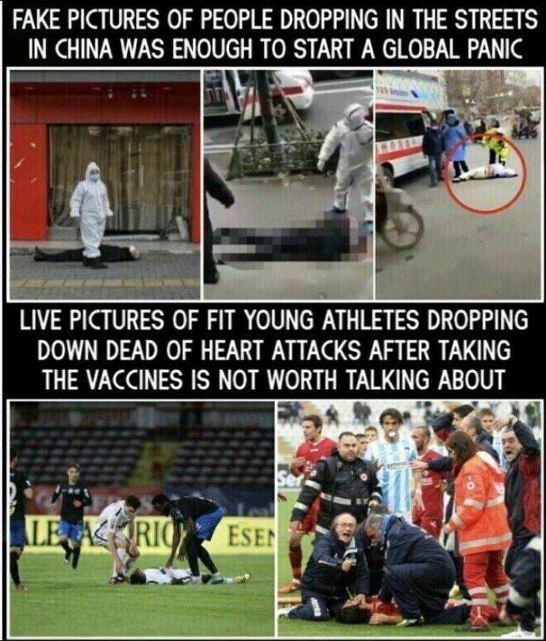 One person gets measles (no death) and it's splashed all over the headlines.
10's of thousands report jab injuries and the media is silent!

That's the ones that don't 'die suddenly.

It's simple' Pharma pay the Media.