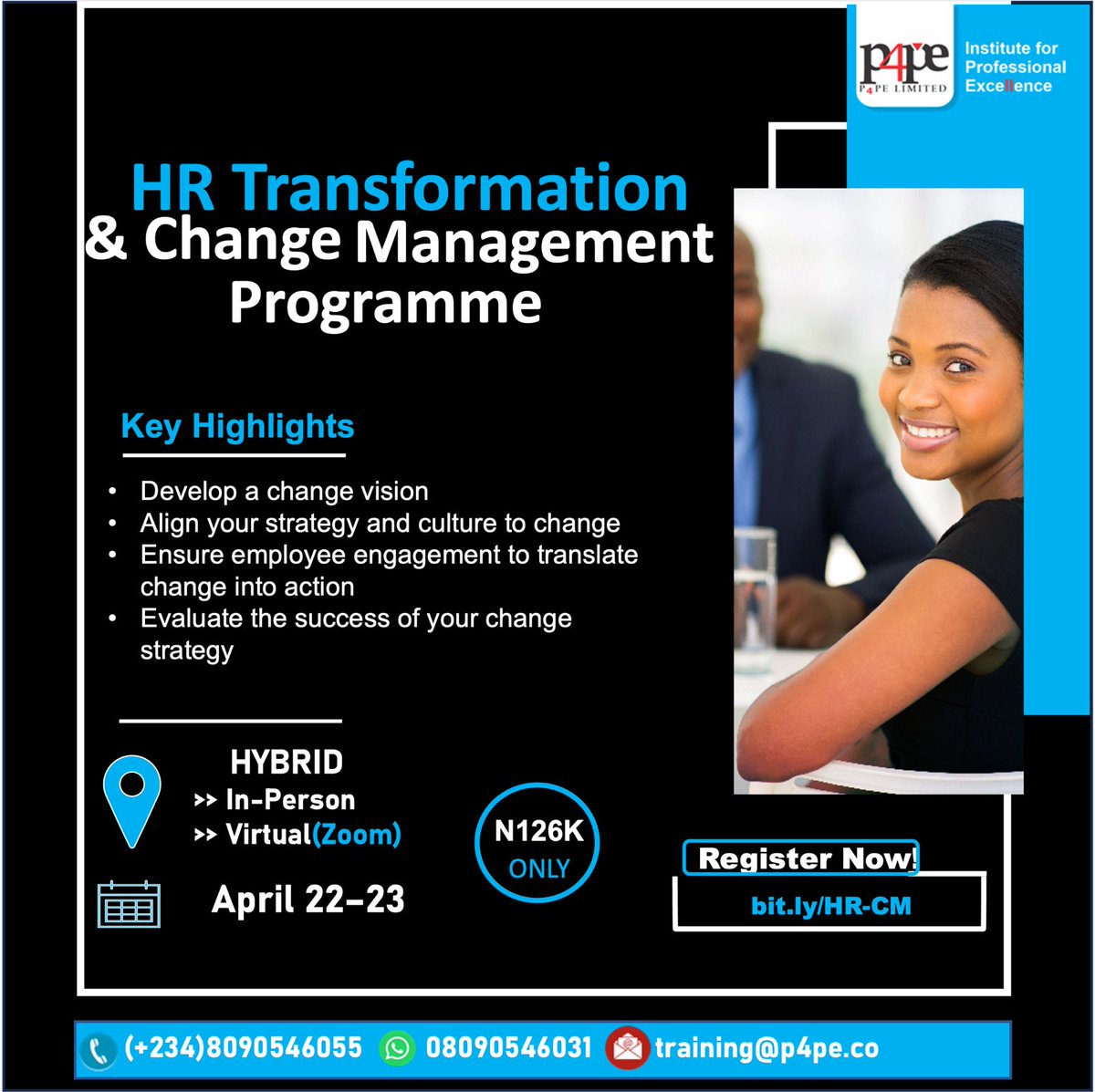 Are you prepared to transform your HR strategies and lead successful organizational change? Registration link: bit.ly/HR-CM #HRTransformation #FutureofHR #HRInnovation #PeopleManagement
#DigitalHR