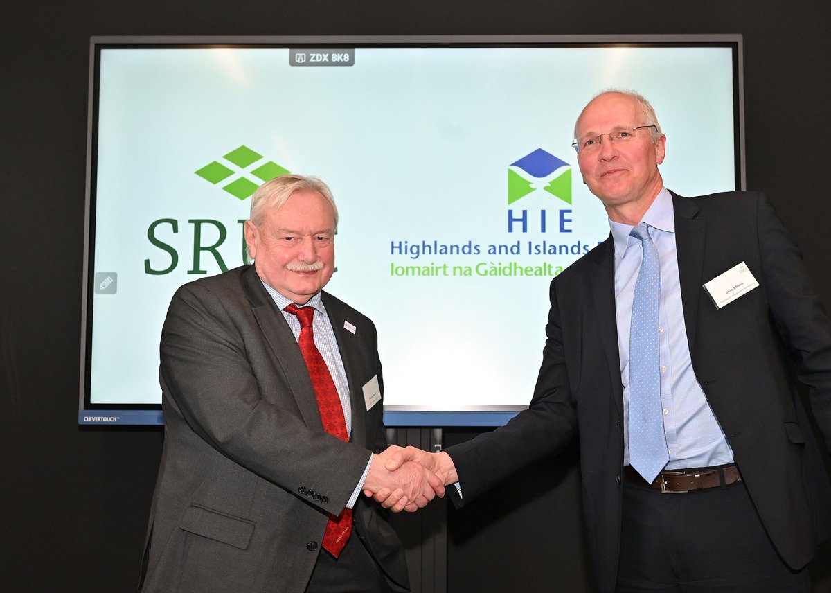 Our collaboration with HIE will play a major role in contributing to regional economic growth. The five-year agreement between SRUC and @hiescotland will also focus on land and sea-based innovation to boost the local economy. Read the full story here: bit.ly/3TVlqQ1