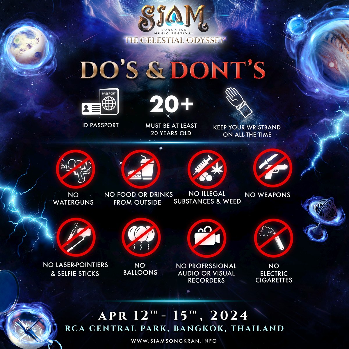 SIAM Songkran Music Festival tweet media