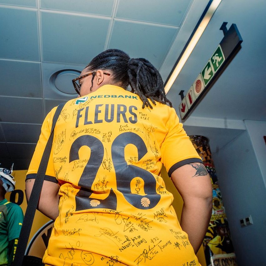 Jersey #26 Officially Retired! The Sporting Director, Kaizer Motaung Jr announced yesterday that Luke Fleurs' jersey #26 has been officially retired by the Club in his memory. #Amakhosi4Life