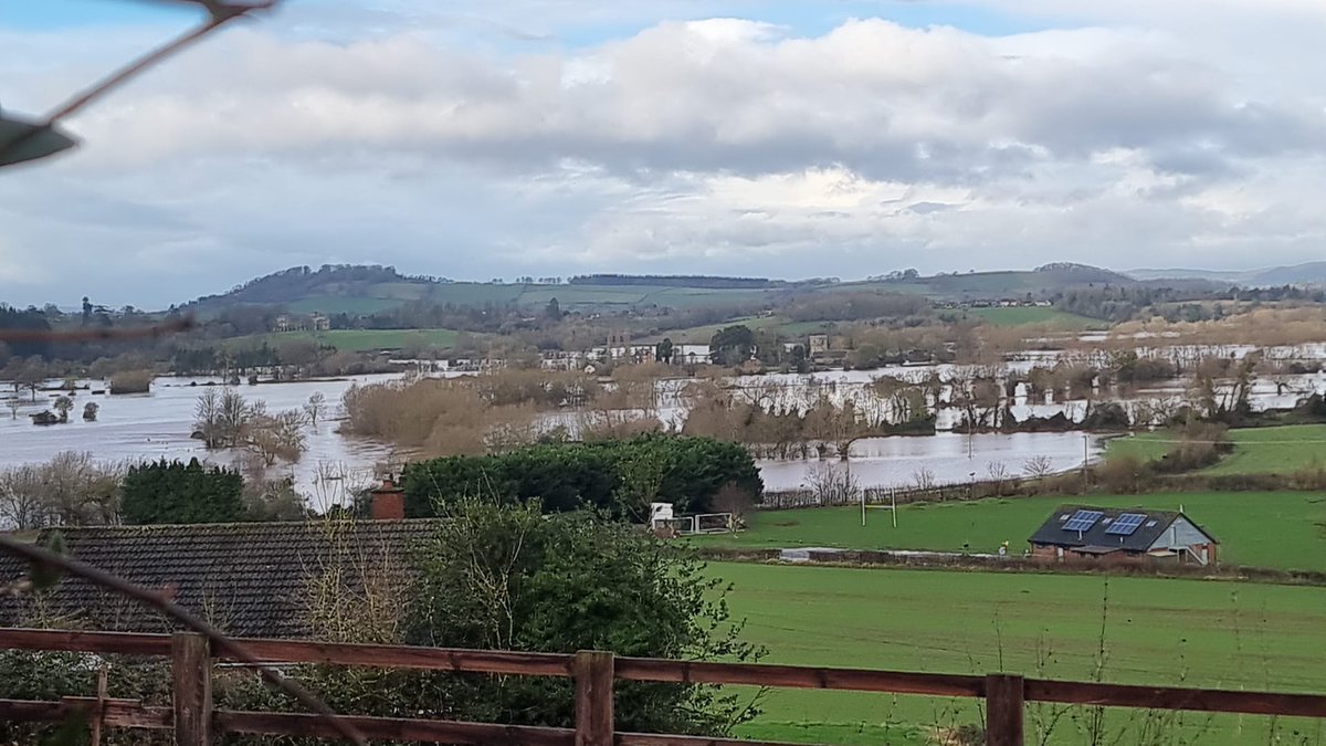3rd January 2024 but #Herefordshire not eligible for anything in the flood aid announced this week.... We are in England, aren't we? @DefraGovUK @NFUtweets @SteveBarclay #henk