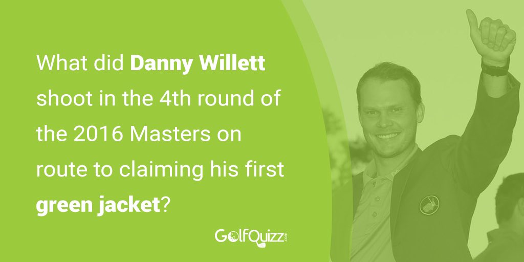 Coming back from injury @Danny_Willett posted an amazing first round at @TheMasters 🌺🏆⛳️ Can he go on to win a second #greenjacket #golfquizz #golf #media #knowledge #sport #quiz #trivia #majors #winners #dpworldtour #pgatour #liv #livtour #prizes