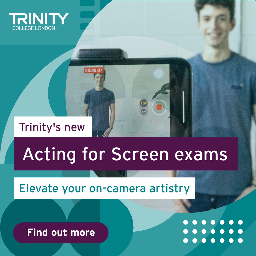 📹 Do you have students interested in pursuing a career in TV & film? Explore our newest #Drama qualification, #ActingForScreen, tailored for students aiming to hone their on-camera skills. Find out more here: hubs.la/Q02sbB_k0