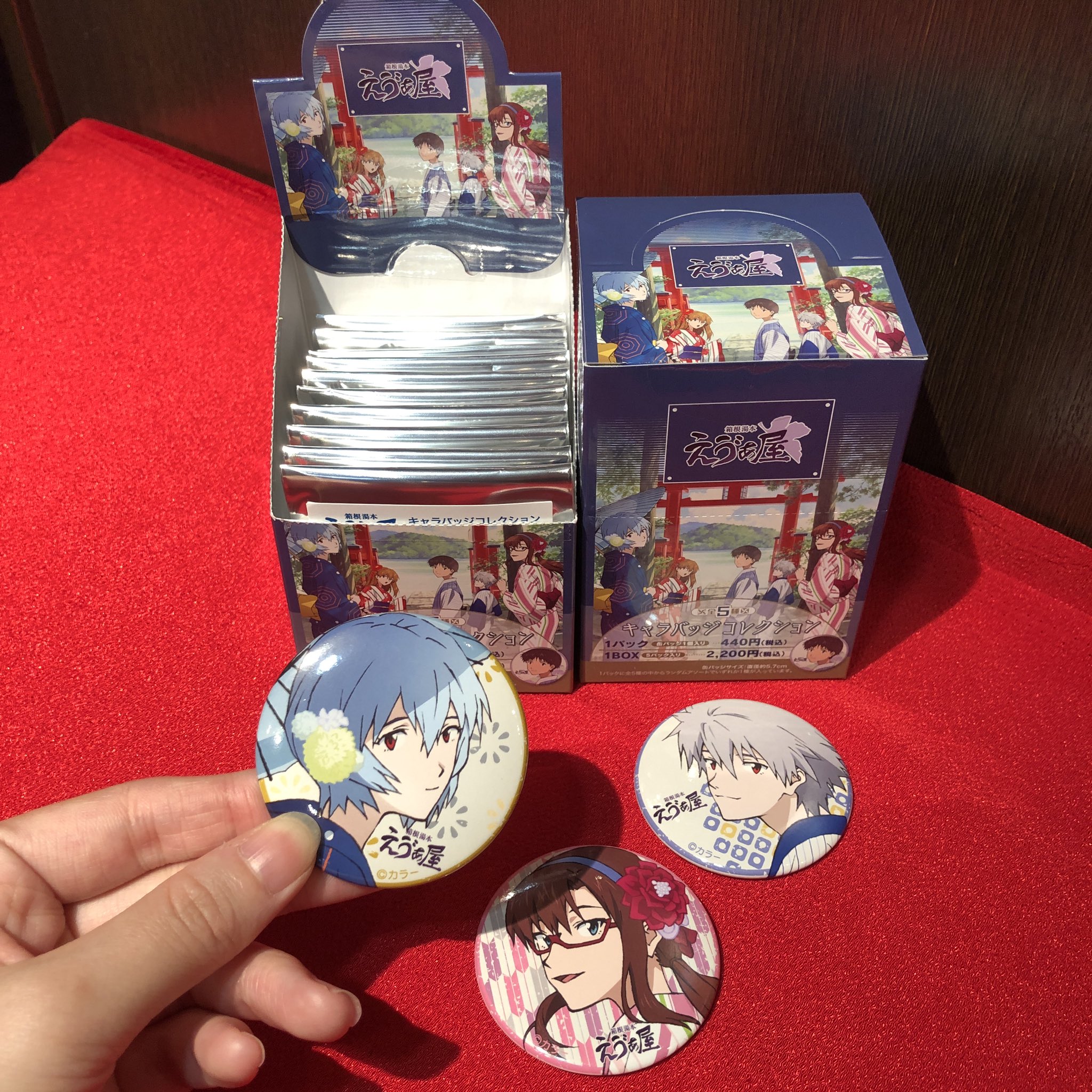 EVA STORE TOKYO-01【9周年記念】キャラバッジコレクションBOX