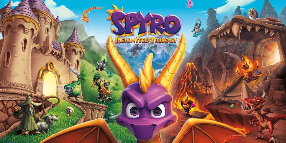 Spyro Reignited Trilogy has finally been added to the Microsoft Store on PC. 👀