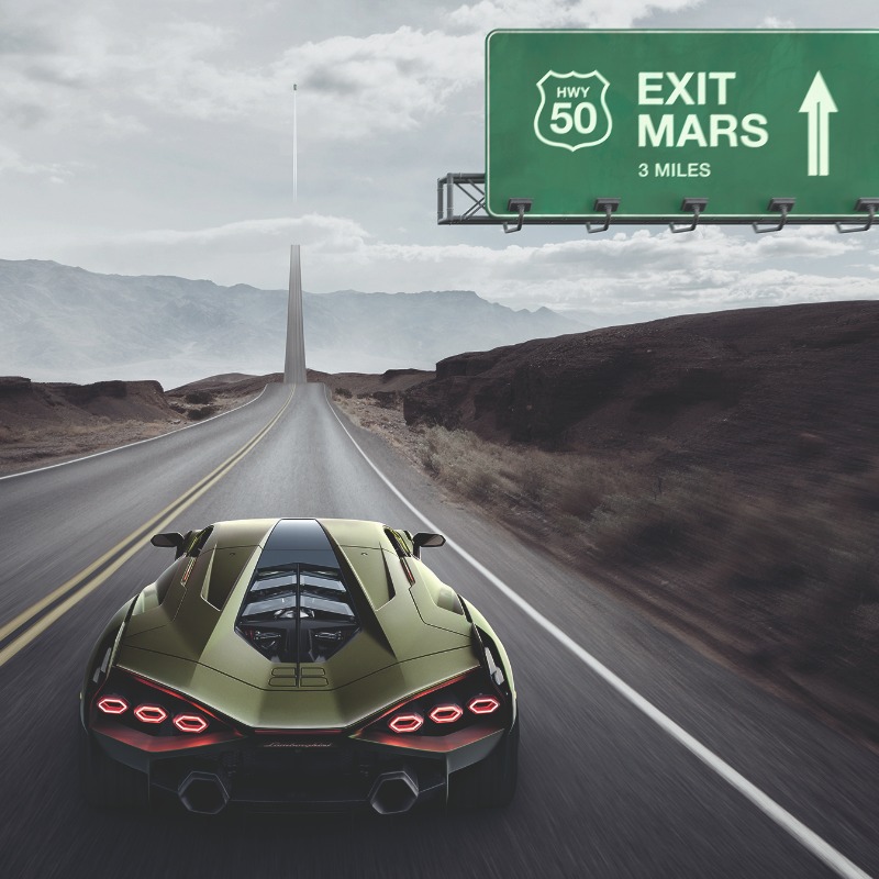 Can you imagine how travelling beyond the usual paths will be? We do. And we did it for the International Day of Human Space Flight 2024. #Lamborghini #InternationalDayofHumanSpaceFlight CO2 Emission and Fuel consumption combined: lam.bo/CE_tw