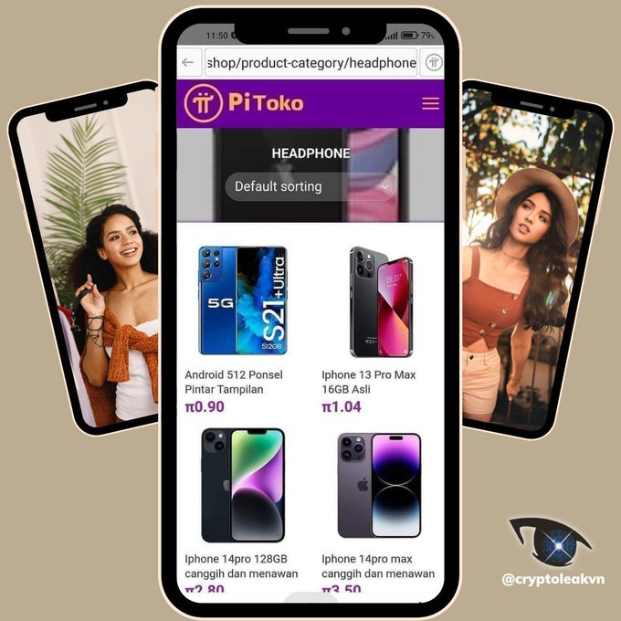 cryptoleakvn's tweet image. 🛍️ PiToko store has set the price of 1 iPhone 13 at 1.04 Pi.🔥
🤔What do you think this shop values 1 Pi at in dollars?  💸

#PiNetwork #Cryptocurrency #PiValue #PiNetwork #PiKYC #Pioneers #Picoins #Picommunity #Pimining #PiCoreTeam #pi #pinetwork