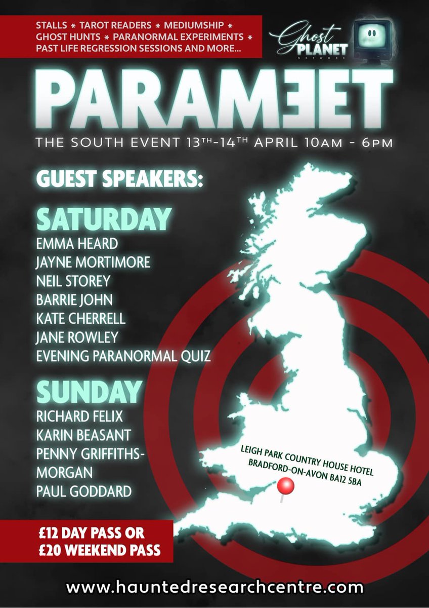 We'll be at Parameet [South] this weekend in deepest, darkest Wiltshire, so if you're nearby or up for a road trip, why not pop in, pop over, pop up or pop down. There are some fantastic speakers & there's always a rocking feel-good vibe to #ParaMeet.