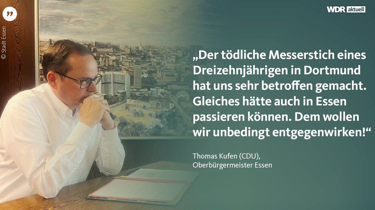 Laut Kriminalstatistik ist die Zahl der Gewalttaten durch Kinder und Jugendliche in NRW stark gestiegen. Deshalb und mit Blick auf den mutmaßlichen Messerangriff in Dortmund hat die Stadt Essen eine Task Force gegründet, die Schulen sicherer machen soll. www1.wdr.de/nachrichten/ru…