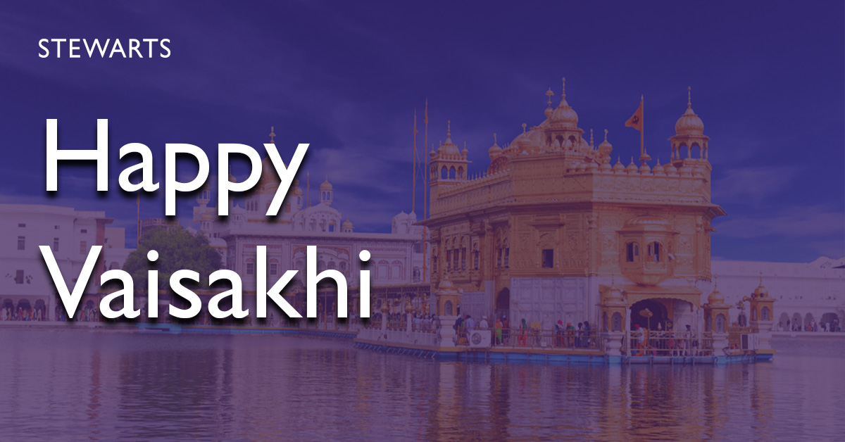 Happy Vaisakhi to all celebrating, from everyone at Stewarts.