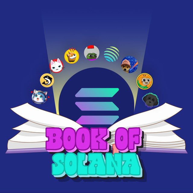 💥$BOSOL PreSale✅
pinksale.finance/solana/launchp…

💰Wanna know Secrets of Sol ? Let's dive in Book of SOLANA🚀✨✨

🏢Bitmart Listing Confirmed✅

Follow official links 🔗 

Website: bookofsolana.meme
X: twitter.com/BookofSolanasol
Telegram: t.me/BookofSolana_g…