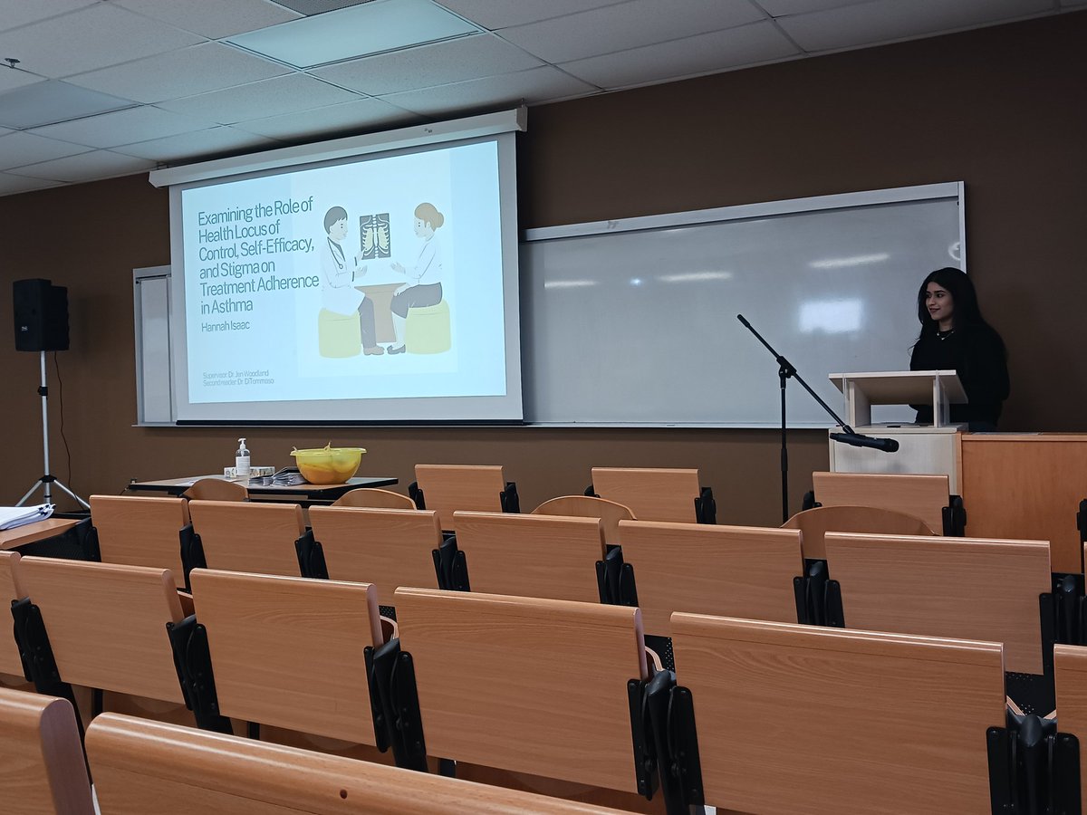 Congratulations to Rylan, Madison, &amp; Hannah on completing your Honours defenses! We'll be back at 11:00!