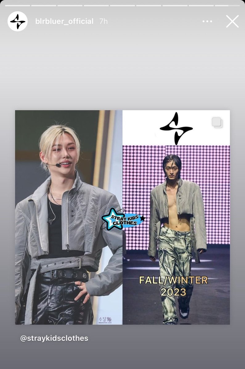 Korean Brand, BLR BLUER posted FELIX on their Instagram stories after he wore their puffer jacket 

#FELIX #필릭스 #フィリックス