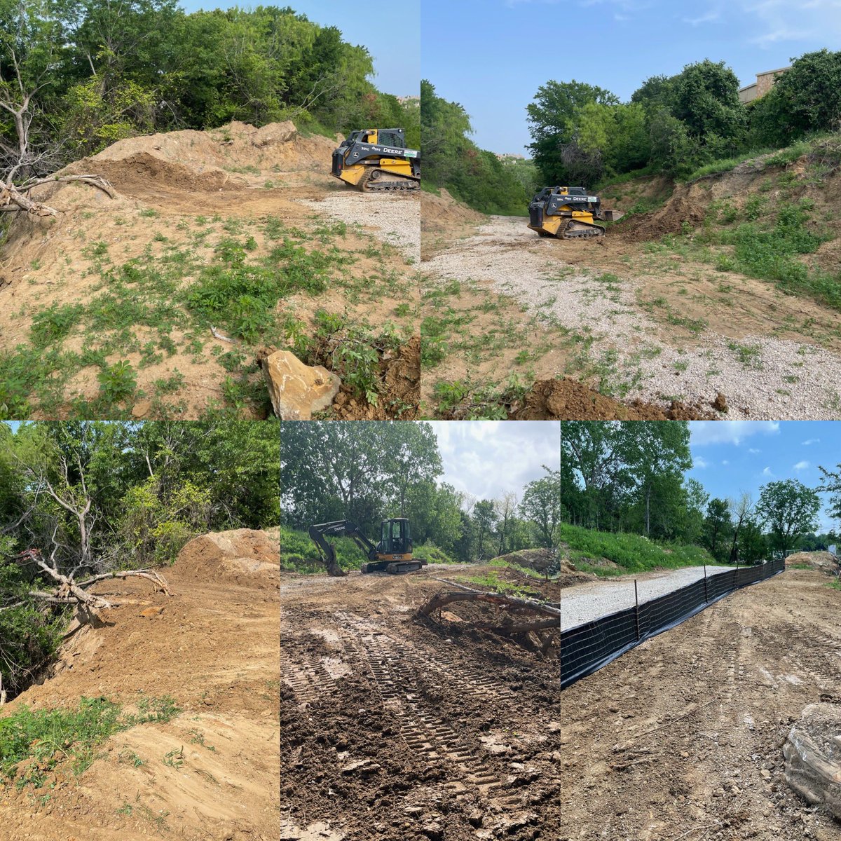 CGEnvironmental's tweet image. The cleaning guys were hard at work yesterday helping the city clean up of dirt work and erosion control.
