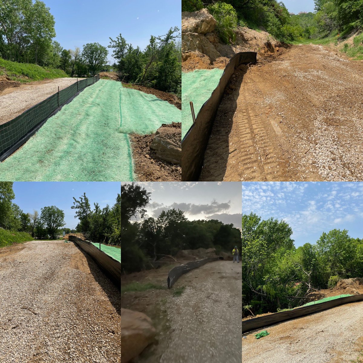 CGEnvironmental's tweet image. The cleaning guys were hard at work yesterday helping the city clean up of dirt work and erosion control.