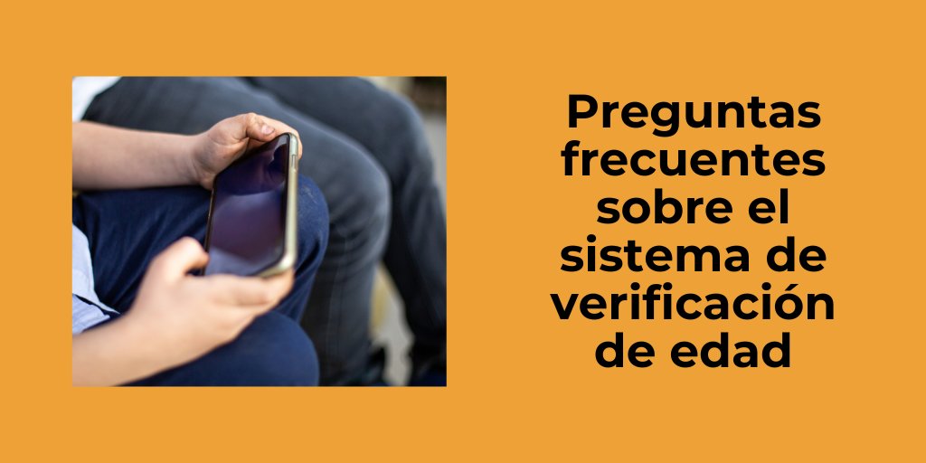 🤔 El sistema de verificación de edad no limita la responsabilidad de los proveedores de contenidos al etiquetado de los contenidos que ofrecen. Estos proveedores tienen que asumir sus responsabilidades en el tratamiento de datos completo. Más info: aepd.es/preguntas-frec…