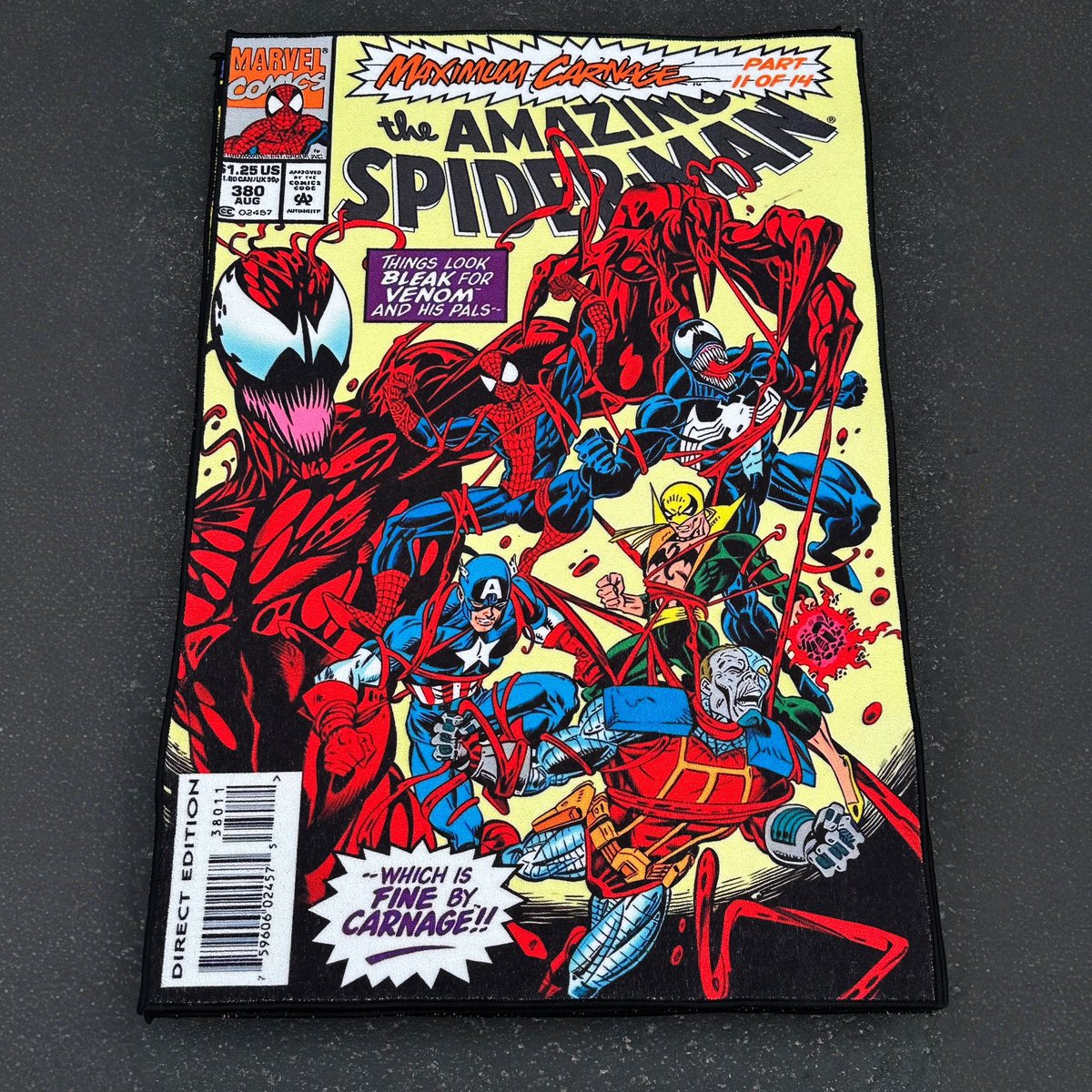 Some of my favorite Spiderman comic cover rugs to date!
#SpiderMan #rugs #marvel