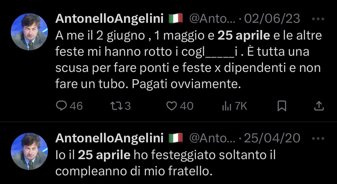 Ma nel senso che rifesteggi un compleanno o che lo userai come scusa per non fare un tubo?