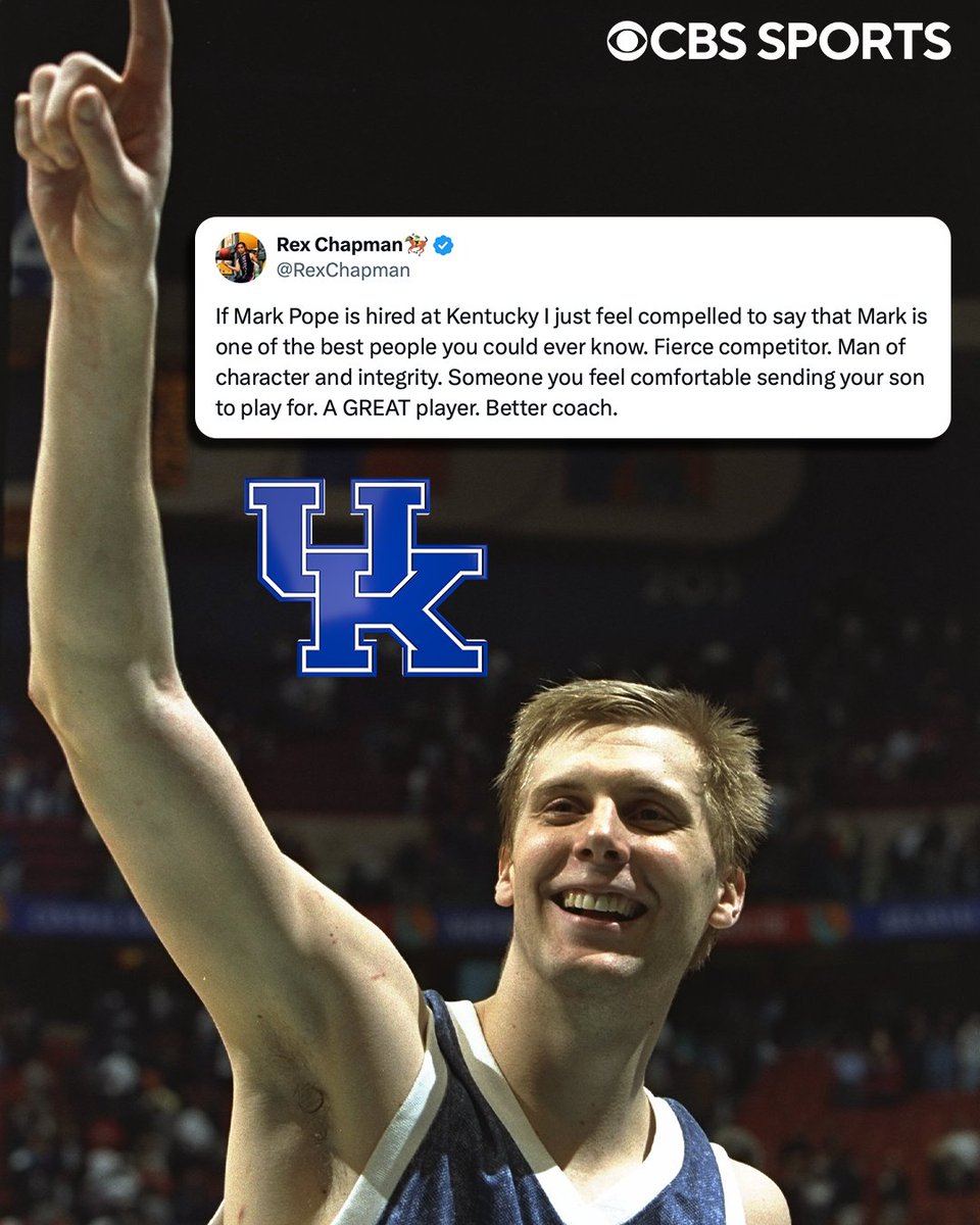 .<a href="/RexChapman/">Rex Chapman🏇🏼</a> on Mark Pope.