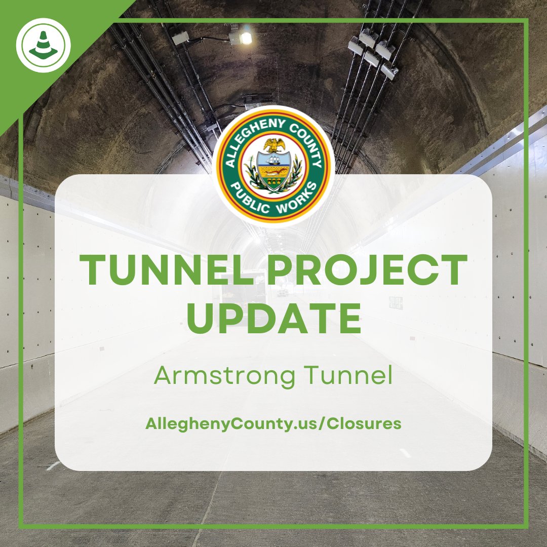 REMINDER: The inbound Armstrong Tunnel and the stairs located near the tunnel that go from Second Avenue to the Boulevard of the Allies will reopen on Saturday, April 13. That same day, the outbound Armstrong Tunnel, including the sidewalk within it, will close. That closure is…