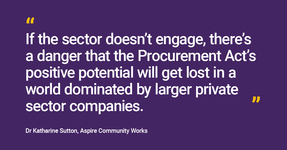 Procurement is often seen as a technical, boring topic. But with £300bn of public money spent on commissioned services every year, good procurement can be a tool to tackle inequality & promote fair pay. bit.ly/49HzLFC @BetterForUs1 @AspireComWks