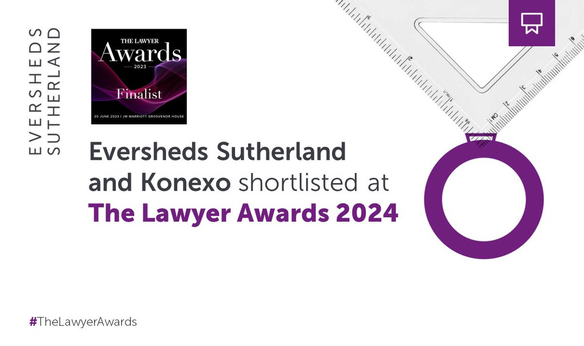 We are excited to be shortlisted with Konexo at #TheLawyerAwards 2024! View the full shortlist: thelawyer.com/event/the-lawy…