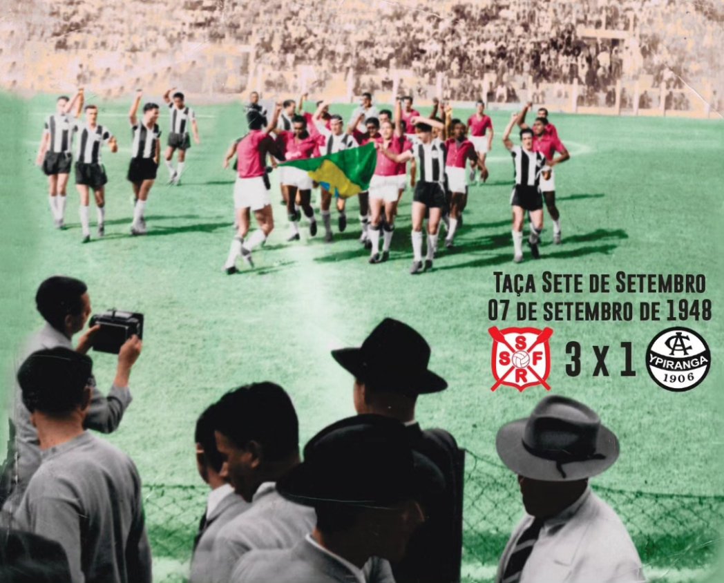 setedesetembro1's tweet photo. Taça Sete de Setembro 07/09/1948 Sete de Setembro 3 x 1 Ypiranga SP https://t.co/Dfmefu2v0M