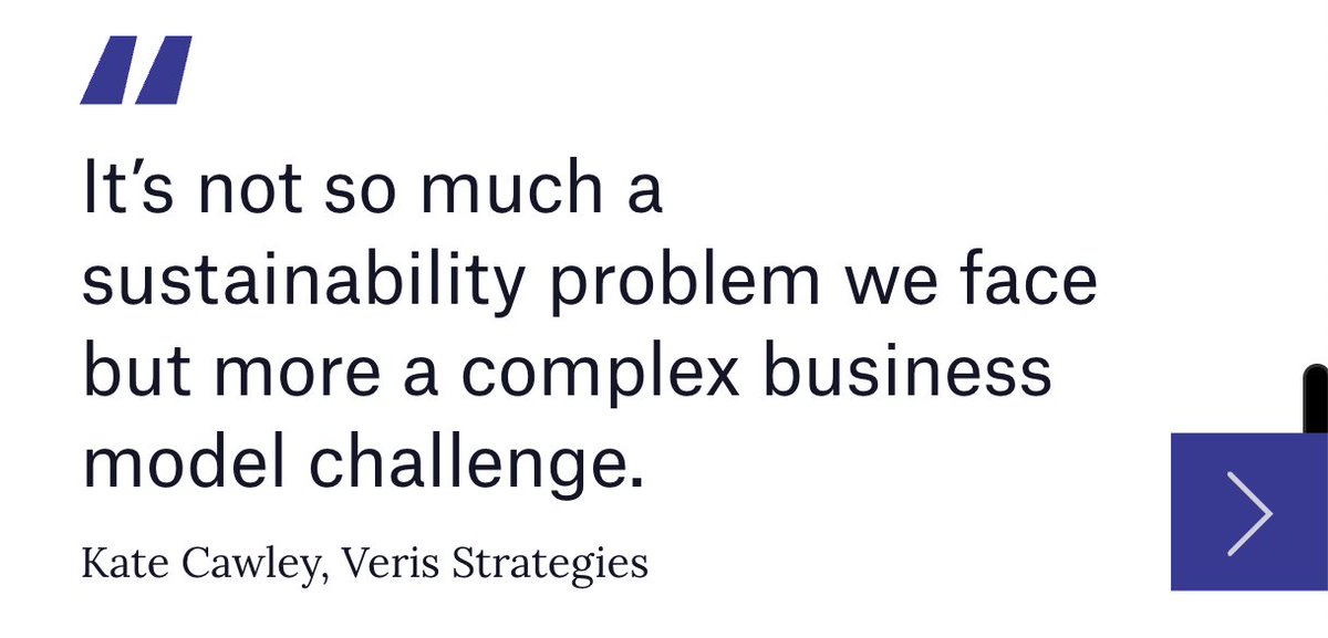 Veris Strategies (@verisstrat) on Twitter photo Our Founder, Kate Cawley is featured in
<a href="/JustFoodMag_/">Just Food magazine</a> about the competing demands on the new CSO
Read the article in full
👉 just-food.nridigital.com/just_food_mar2……
#GreenSkills #CSO #Leadership Our Founder, Kate Cawley is featured in
<a href="/JustFoodMag_/">Just Food magazine</a> about the competing demands on the new CSO
Read the article in full
👉 just-food.nridigital.com/just_food_mar2……
#GreenSkills #CSO #Leadership
