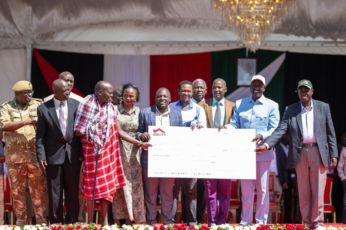 WilliamsRuto's tweet photo. We are addressing the human-wildlife conflict to enhance tourism and guarantee the coexistence of nature and communities adjacent to our parks.

Commissioned the Lariak Forest Wildlife Electric Fence and launched the Human-Wildlife Conflict Compensation Scheme, Rumuruti, Laikipia County.