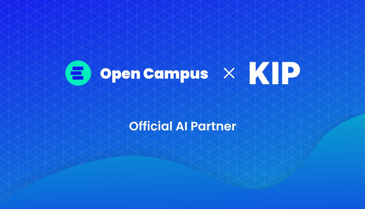 Introducing our official AI partner, @KIPprotocol! KIP Protocol is a multi-chain protocol that allows developers to quickly deploy and monetize AI products in Web3. Together, we are pioneering a new era of education, crafting unique learning experiences for students while…