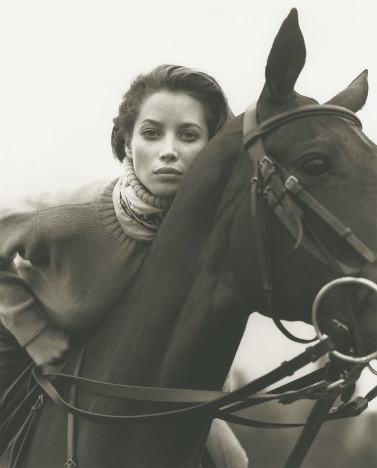 Christy Turlington by Herbs Ritts, 1989 🐎