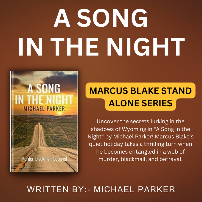 Prepare for a wild ride through the heart of Wyoming in 'A Song in the Night,' where Marcus's quiet holiday takes a dramatic turn, leading to a thrilling tale of survival and redemption. #Murder #Crime #Thriller @mpmick1 amazon.com/dp/B0BHKH6QDW/