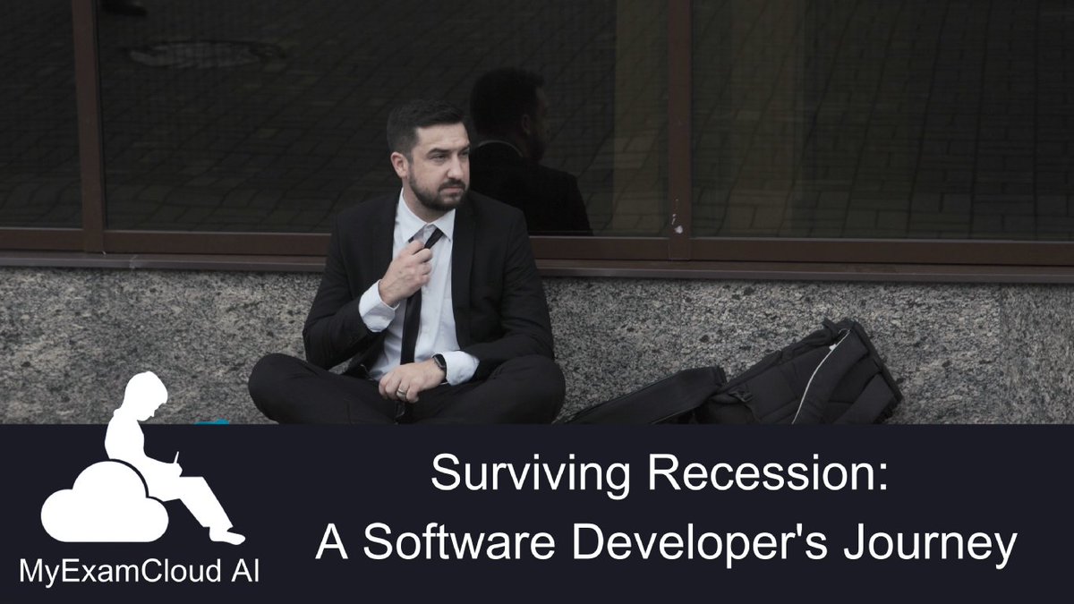 Surviving Recession: A Software Developer's Journey linkedin.com/pulse/survivin… #myexamcloud #java #python #ai #artificialintelligence #devops #software #coding #developer #machinelearning #javaprogramming #pythonprogramming #aws #gcp #freshers #collegestudents