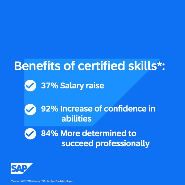 Have you ever wondered how to reach the next step in your career? SAP Learning helps you in unlocking your potential by preparing you for SAP Certification and in a variety of formats. Find the right learning journey for you and start upskilling today. sap.to/6019ZLFRN