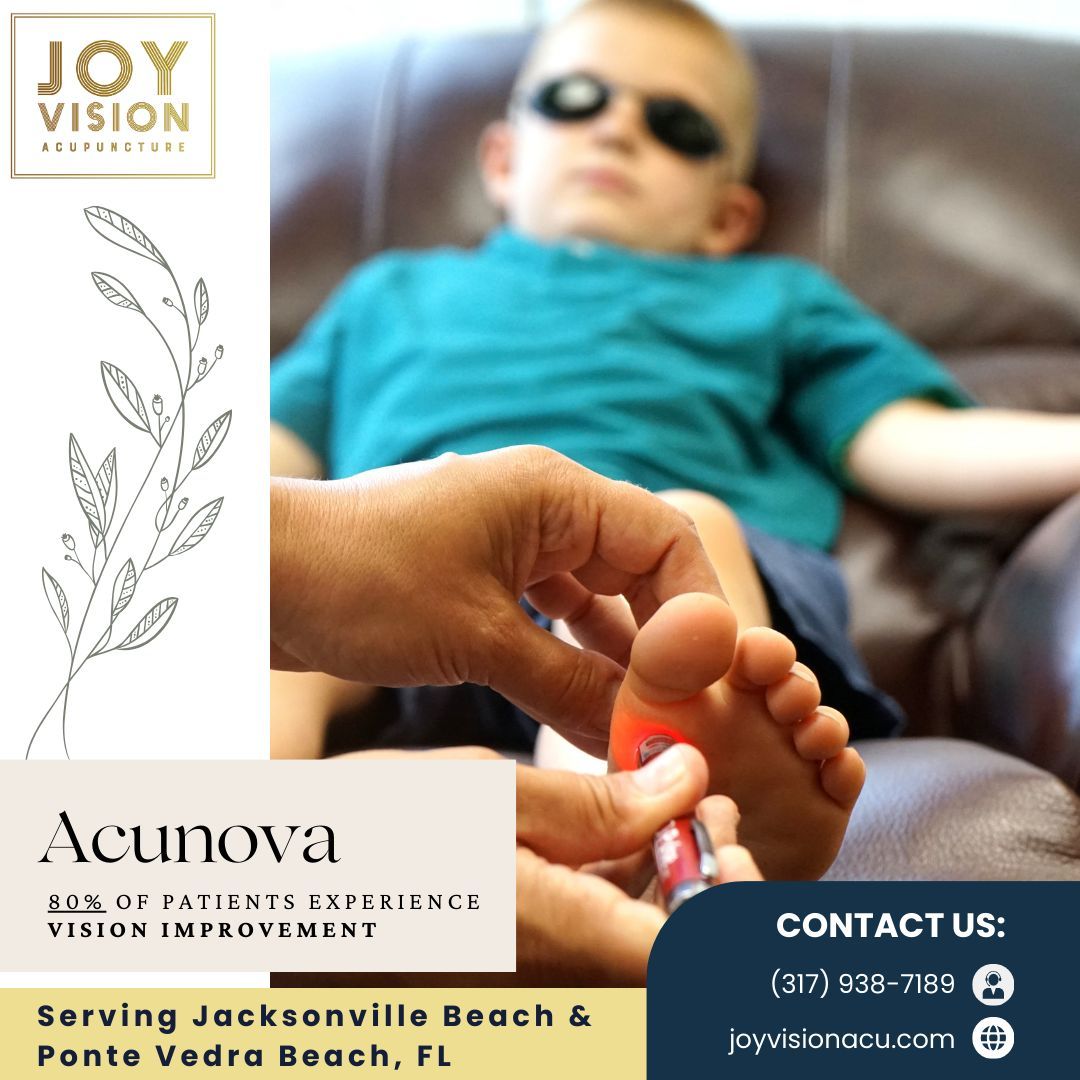 1 million patients PER MONTH receive this eye-healing treatment: #AcuNova. AcuNova is an #acupuncture protocol that has helped 80% of patients see improvements in their eyesight. AcuNova can treat: 
👁️Wet & dry #maculardegeneration
👁️#Retinaldegeneration And more

 (317) 938-7189