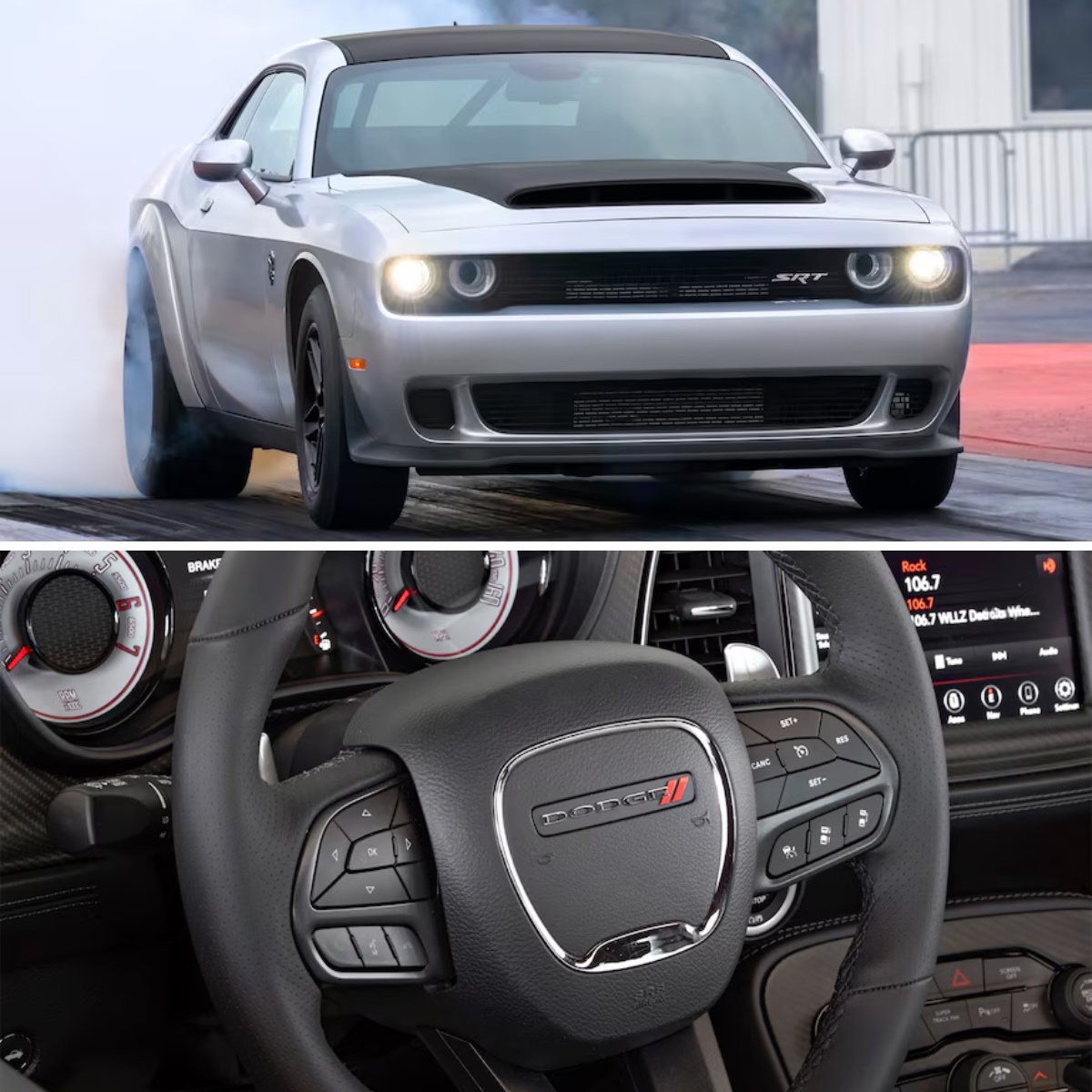 Dare to drive differently? With the #DodgeChallenger, every journey is an opportunity for excitement! 😎 Elevate your adventures by visiting us this weekend and getting behind the wheel today of your exhilarating new ride! 🏁 👀 #TGIF #Dodge #DodgeUSA