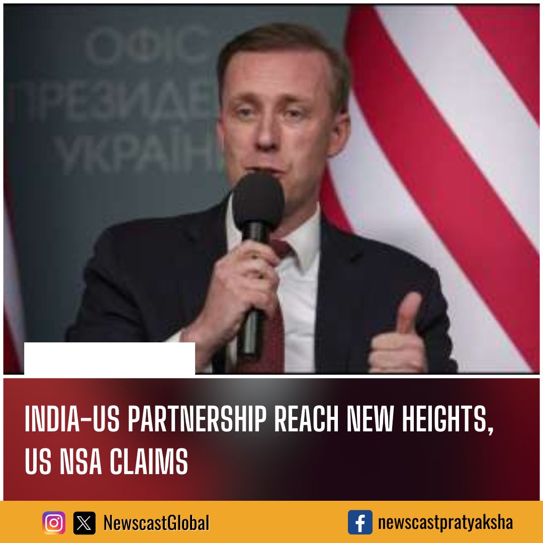 US Ambassador to India #EricGarcetti hails #India's global significance in #ShapingTheFuture. Garcetti says, 'If you want to see the future, come to India.' Meanwhile, US NSA #JakeSullivan underscores thriving #IndiaUS ties despite India's membership of #BRICS.