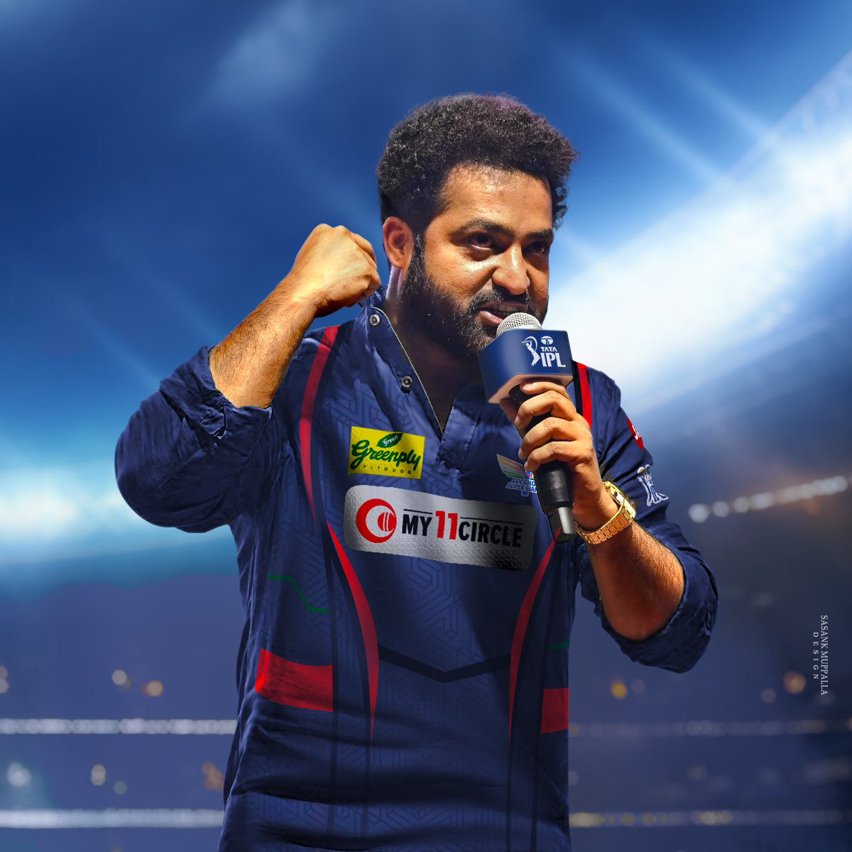 For @rajasthanroyals, @PunjabKingsIPL, @gujarat_titans & @LucknowIPL Fans 🐯 PC : @sasankmuppalla (No Ai Used) #TATAIPL #IPL2024 @IPL #ManOfMassesNTR @tarak9999