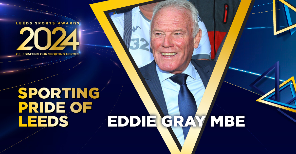 Sport Leeds is delighted to announce @LUFC Legend Eddie Gray MBE as our Sporting Pride of Leeds Winner 🌟 The award recognises Eddie's long-standing service to #LUFC and to the city of Leeds. Join us in recognising Eddie's incredible commitment bitly.ws/3fSRe #LSA24