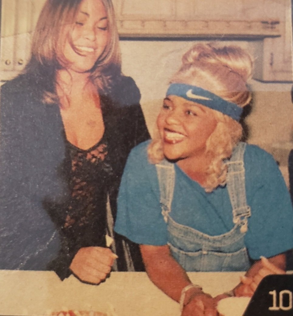 #FBF The year was 2000, I was 17 years old with Biggie on the wood & Lil Kim, the Trendsetter 4 the Hood 💙