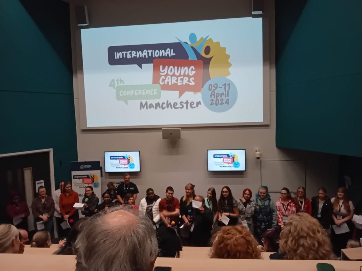 Feeling very inspired and energised following the International Young Carers Conference 2024. Thank you to the YAC's for letting me be part of your adventure. To top it off, we met @profsaulbecker and presented him with our #YoungCarersChampion pin badges :-) #iycc2024