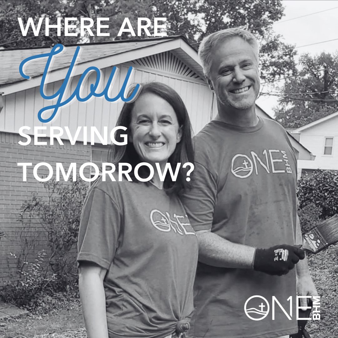 ValleydaleSBC's tweet photo. Tomorrow is our Spring ONEbhm Serve Day! Where are you serving our community tomorrow?? Let us know in the comments!
#serve #serveday #ONEbhm #birmingham #birminghamal #devoted #community https://t.co/EJW2EJfaSQ