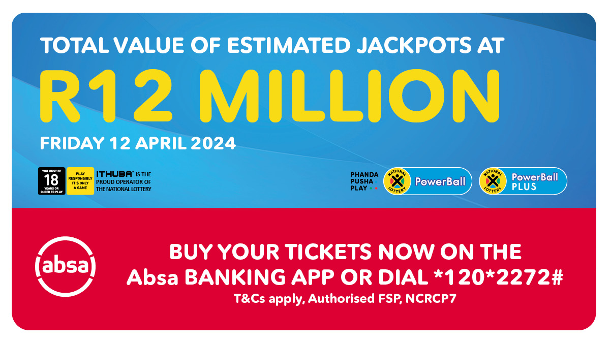 What’s the first thing you would do if you won the Lotto? 🤔 Let us know in the comments, then play for this Friday’s estimated R12 million Lotto jackpot on the Absa Banking App or dial *120*2272#. 💰 It’s easy and convenient. #YourStoryMatters Ts&Cs apply. Auth FSP/NCRCP7.