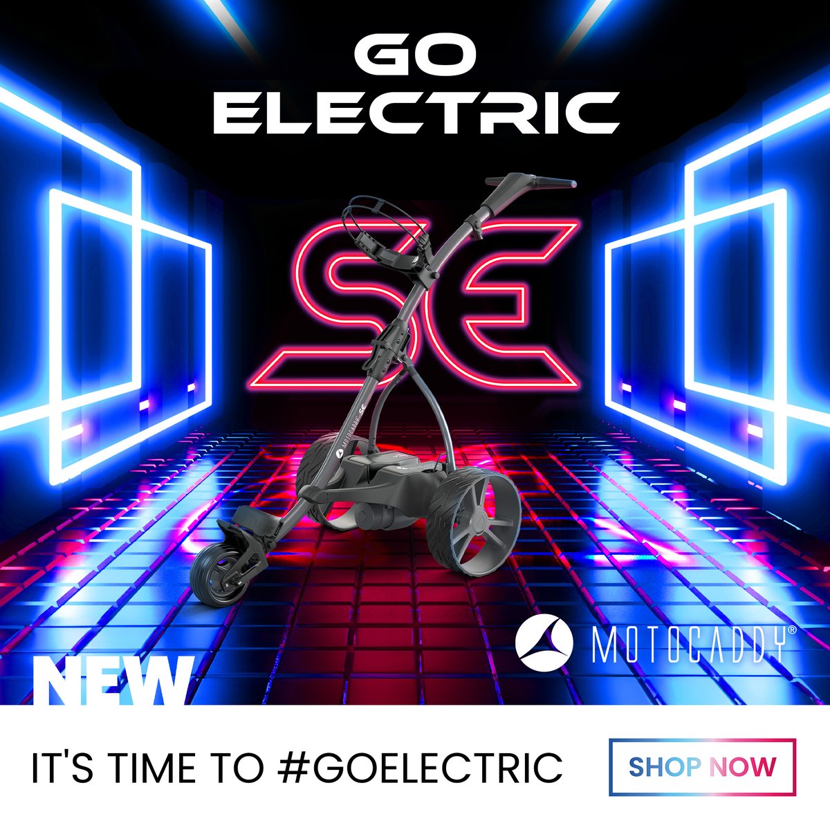 🚨 ELECTRIC TROLLEY ALERT 🚨 Introducing the revolutionary new SE electric trolley - bringing customary Motocaddy styling, performance, quality & reliability at an affordable price. It's time for more golfers to #GOELECTRIC. Shop now: bit.ly/49xCjGc
